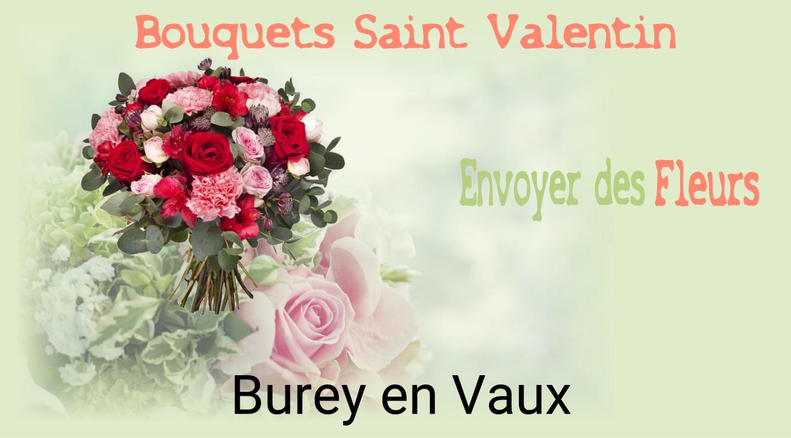 Roses de Saint-Valentin livrées à Burey-en-Vaux